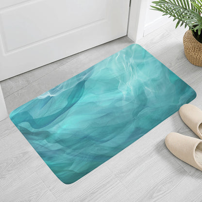 Neduz Elements Flow Aquatic Smoke Plush Doormat