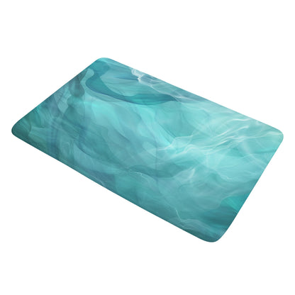 Neduz Elements Flow Aquatic Smoke Plush Doormat