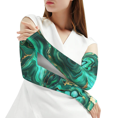 A Pair Cooling Arm Sleeves Arm Cover for UV Sun Protection Gifts