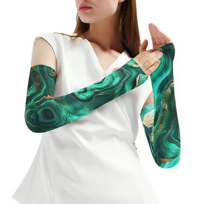 A Pair Cooling Arm Sleeves Arm Cover for UV Sun Protection Gifts