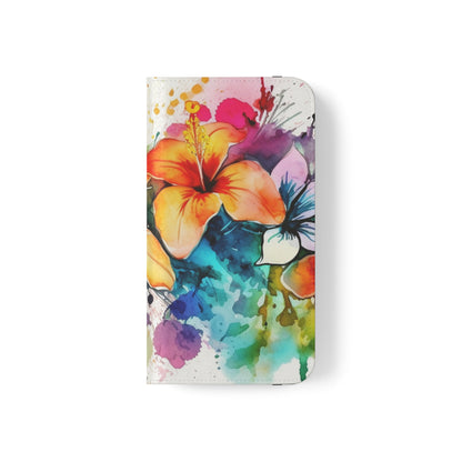 Flower Splash Flip Cases by Neduz Designs