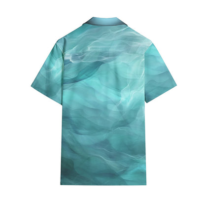 Neduz Elements Flow Aquatic Smoke Men's All-over print Short Sleeve Shirts