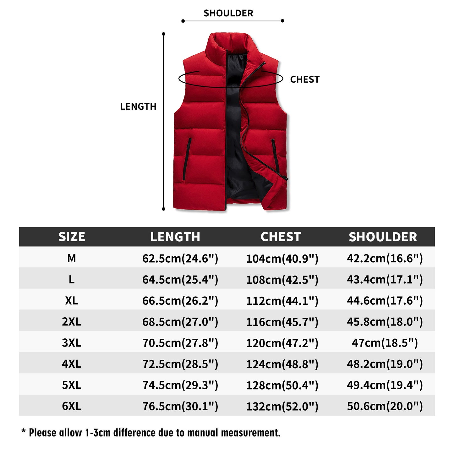 Neduz Mens Hooded Puffer Vest