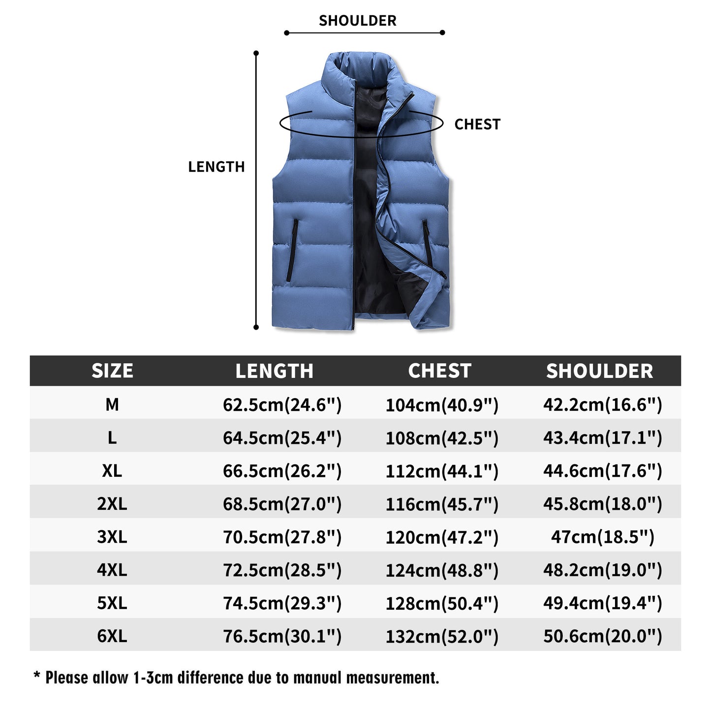 Neduz Mens Hooded Puffer Vest