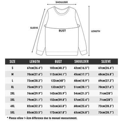 Neduz Rose Skull Unisex Gothic Pullover | Artistic Festival Crew Neck Sweatshirt | Trendy All-Over-Print Sweater