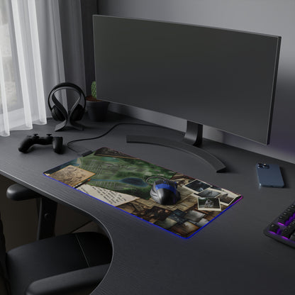 Neduz Maraheim Desk LED Gaming Mouse Pad with 14 RGB Lighting Settings