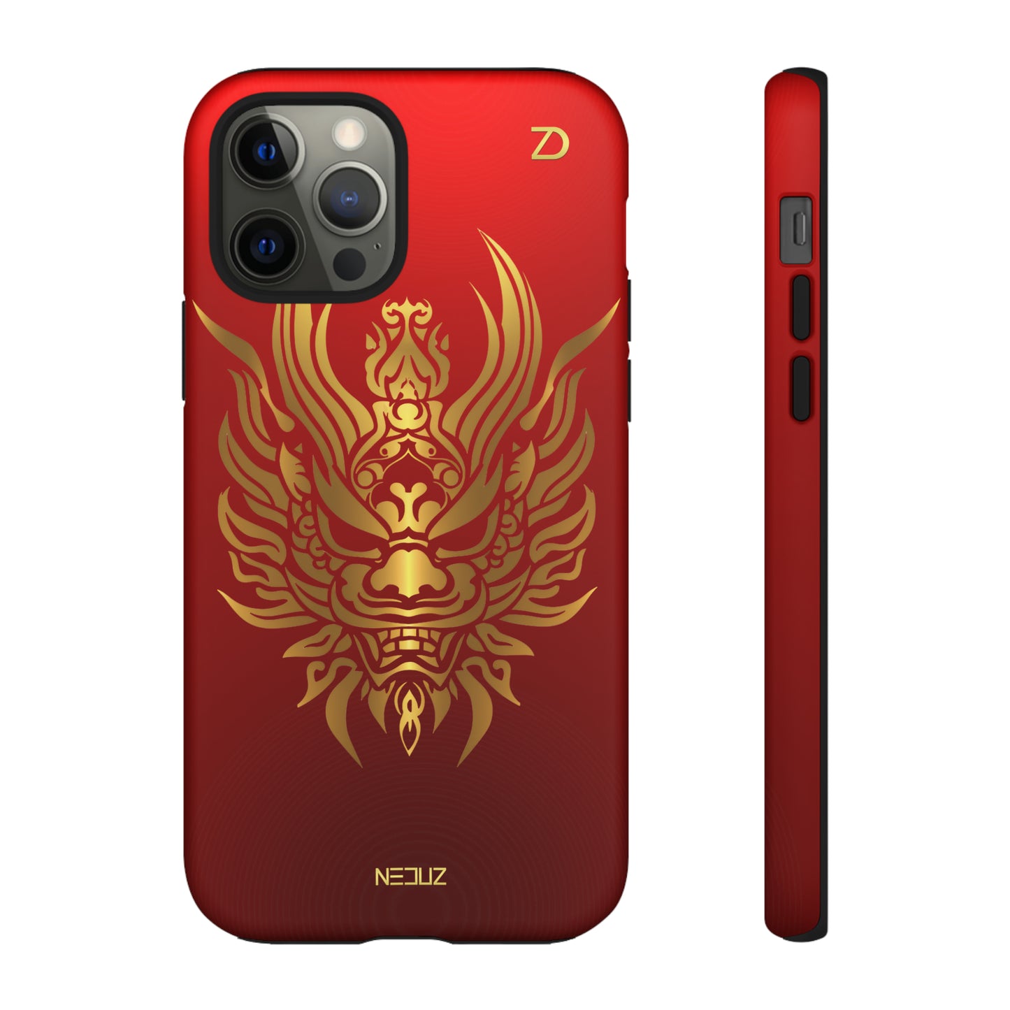 Neduz 龙 Lunar New Year Collection - Tough Cases with Chinese Dragon Design, Dual Layer Protection for Apple iPhone, Samsung Galaxy, Google Pixel