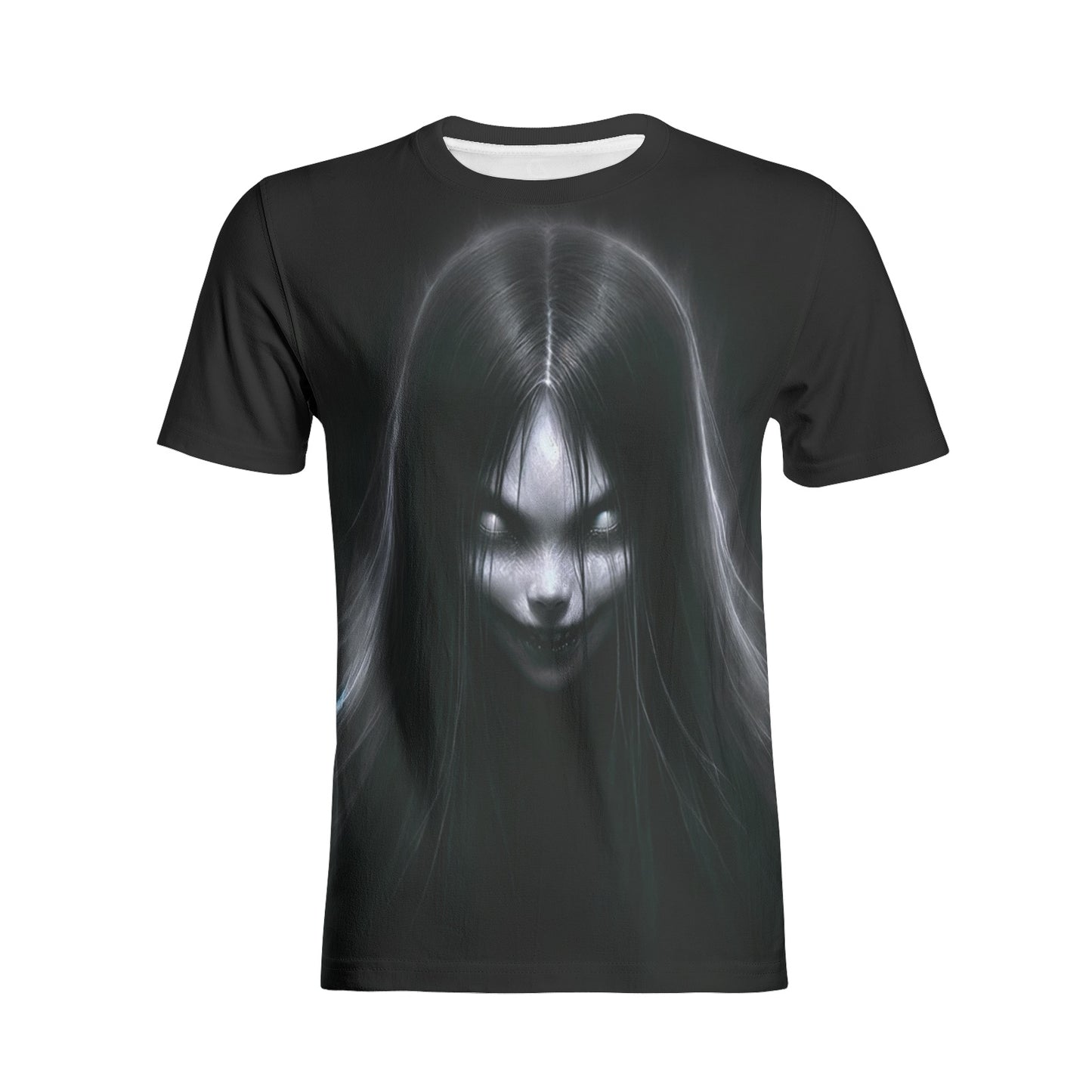 Yūrei Reveal Tee - Unisex Cotton T-Shirt with Vengeful Spirit Print