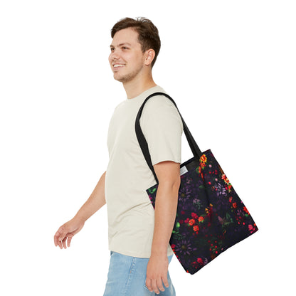 Neduz Designs Artified Floral All-Over Print Tote Bag - Versatile and Durable for Everyday Use