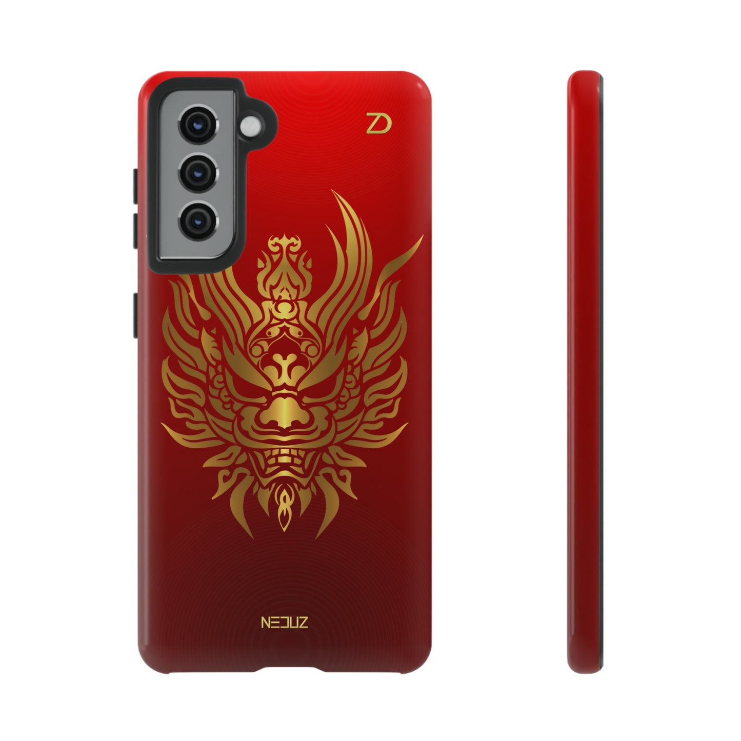 Neduz 龙 Lunar New Year Collection - Tough Cases with Chinese Dragon Design, Dual Layer Protection for Apple iPhone, Samsung Galaxy, Google Pixel