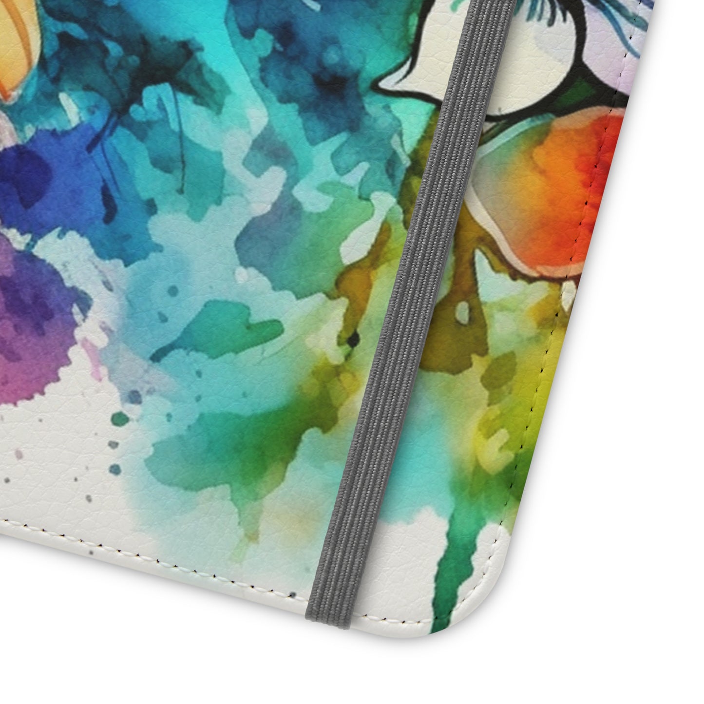 Flower Splash Flip Cases by Neduz Designs