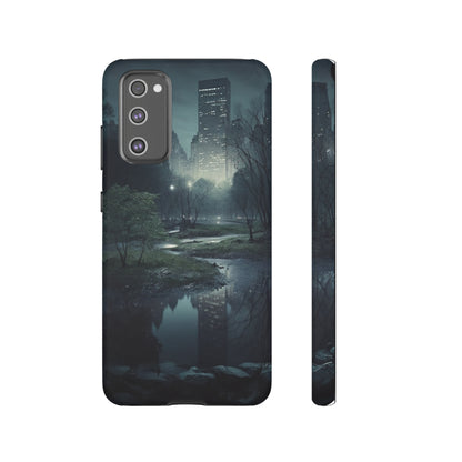 Phone Case for Samsung iphone google Central Park at night Tough Cases Maraheim Collection Neduz Designs