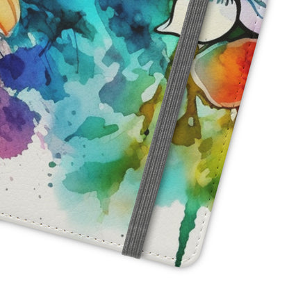 Flower Splash Flip Cases by Neduz Designs