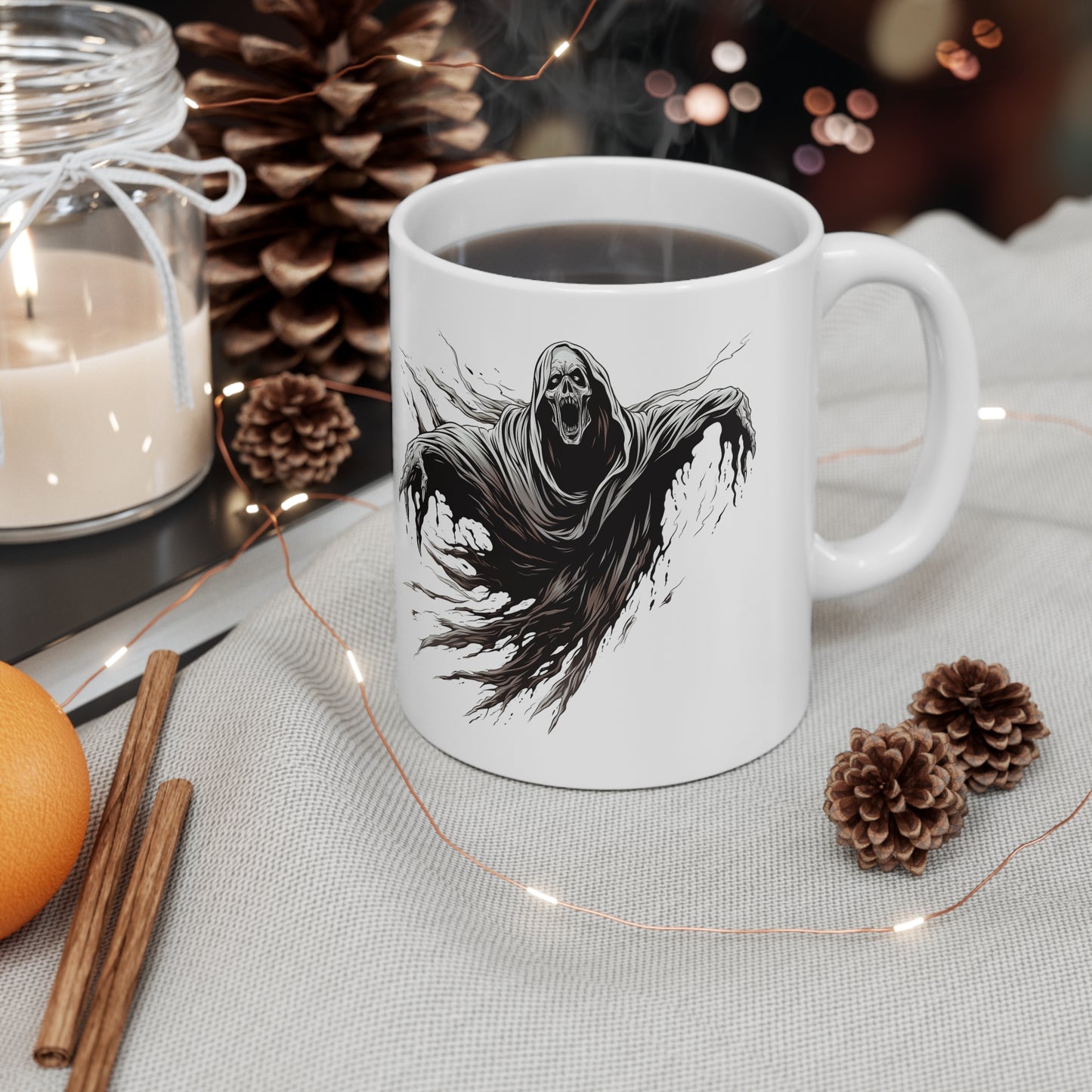 Neduz Dark Lore Banshee Ceramic Mug 11oz: Your Perfect Cup of Dark Magic