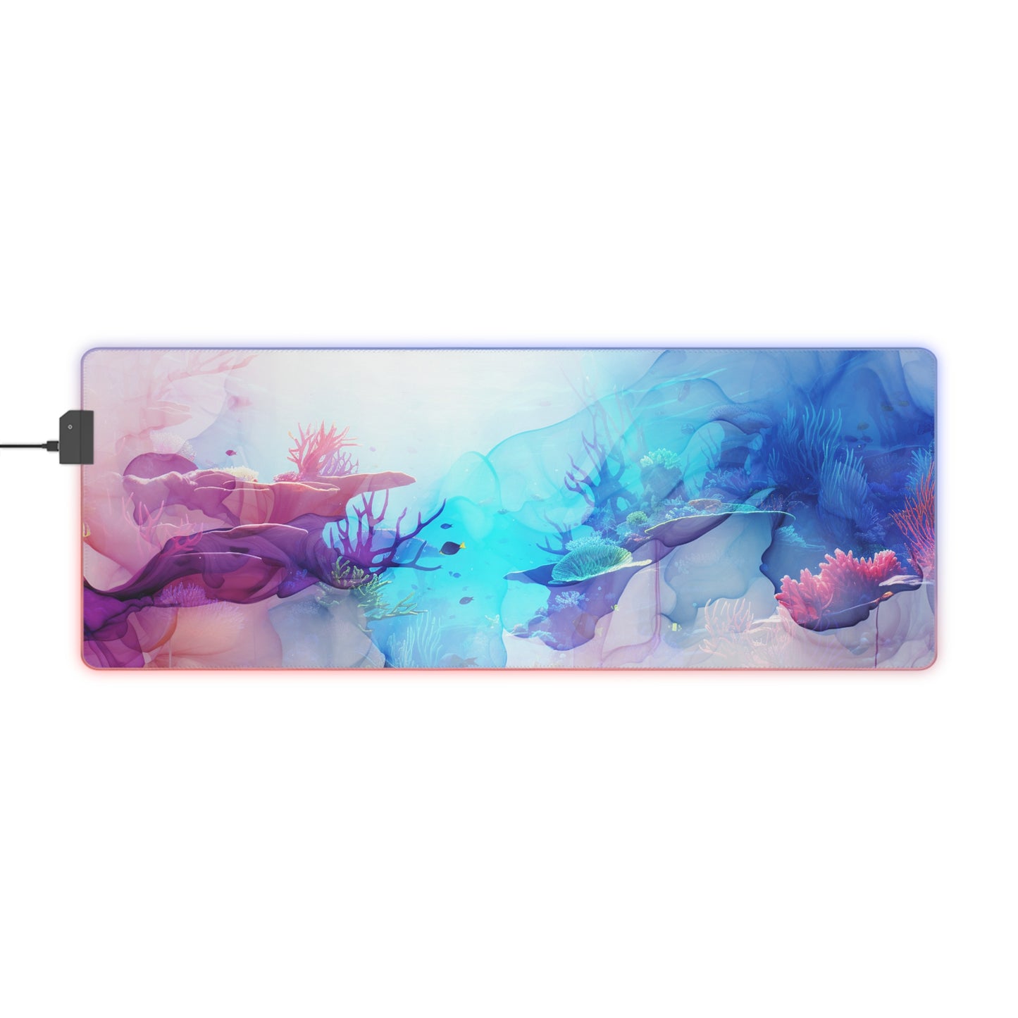 Neduz Designs Coral Reef LED Gaming Mouse Pad - Vivid Dreams Collection