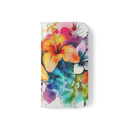 Flower Splash Flip Cases by Neduz Designs