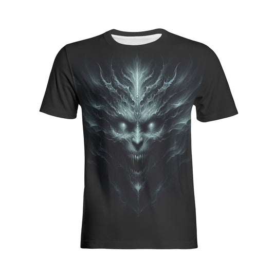 Siren Song Tee - Unisex Cotton T-Shirt with Malevolent Siren Print