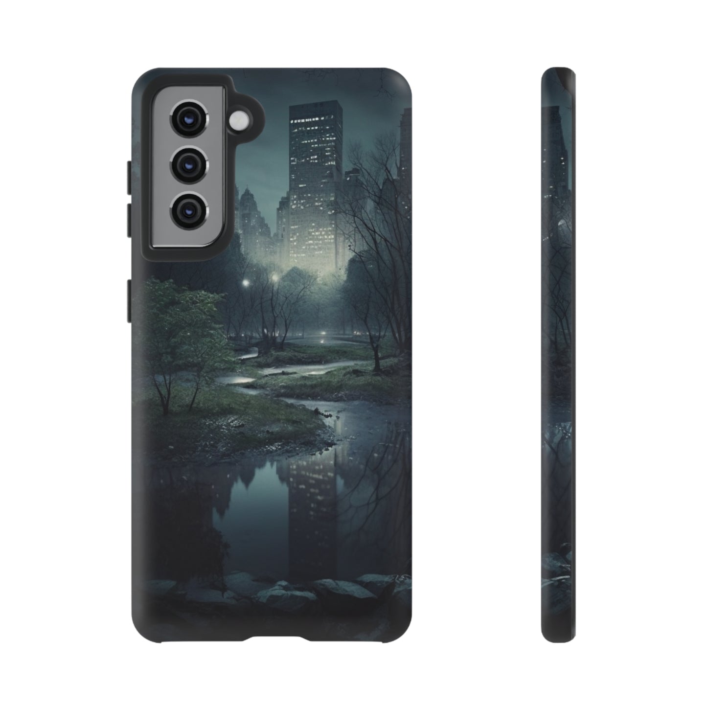 Phone Case for Samsung iphone google Central Park at night Tough Cases Maraheim Collection Neduz Designs