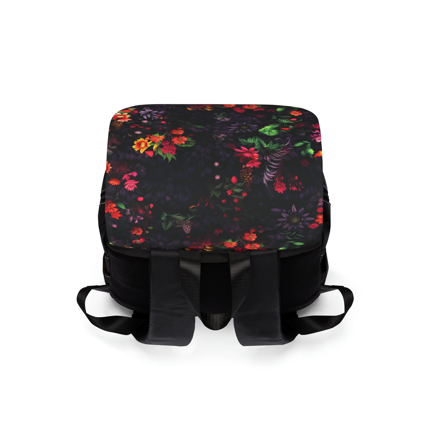 Neduz Designs Artified Floral Print Unisex Casual Shoulder Backpack - Durable and Stylish