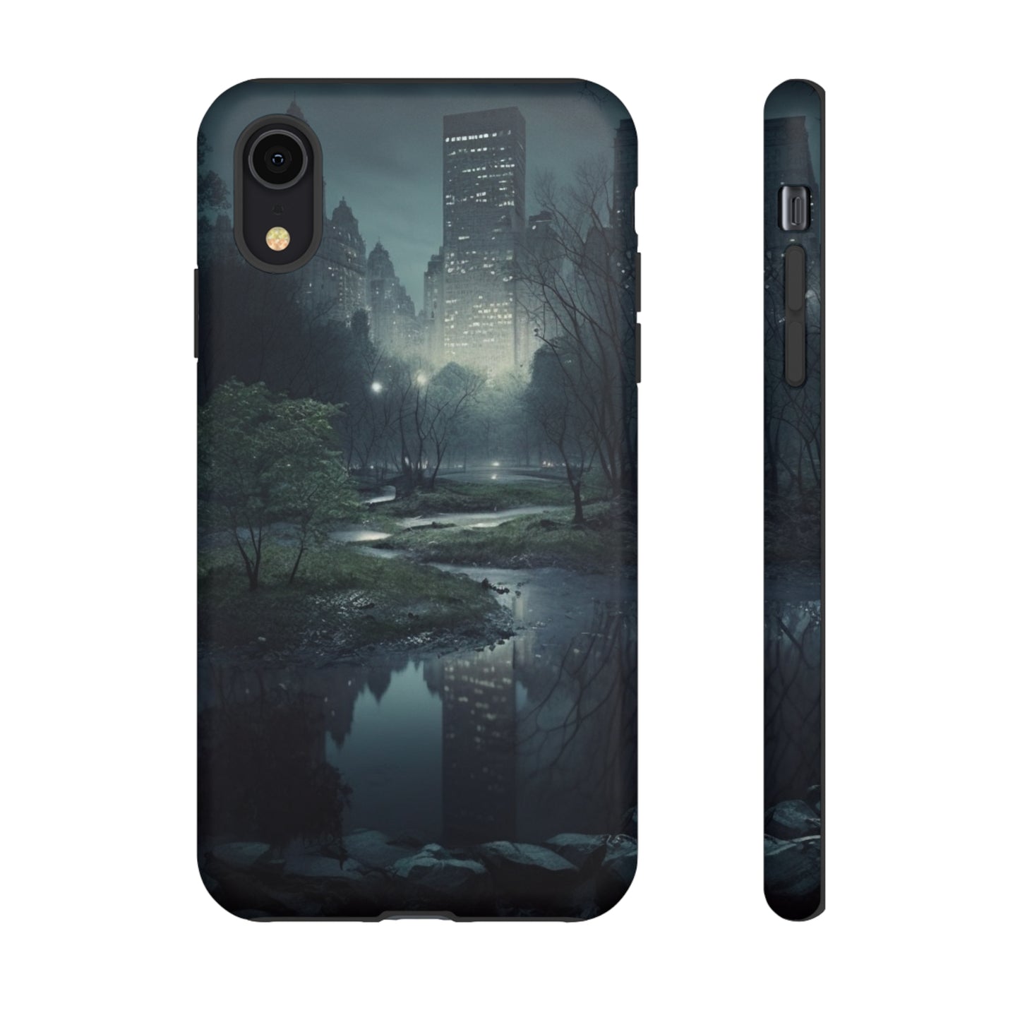 Phone Case for Samsung iphone google Central Park at night Tough Cases Maraheim Collection Neduz Designs