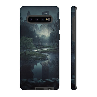 Phone Case for Samsung iphone google Central Park at night Tough Cases Maraheim Collection Neduz Designs