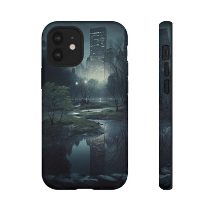 Phone Case for Samsung iphone google Central Park at night Tough Cases Maraheim Collection Neduz Designs