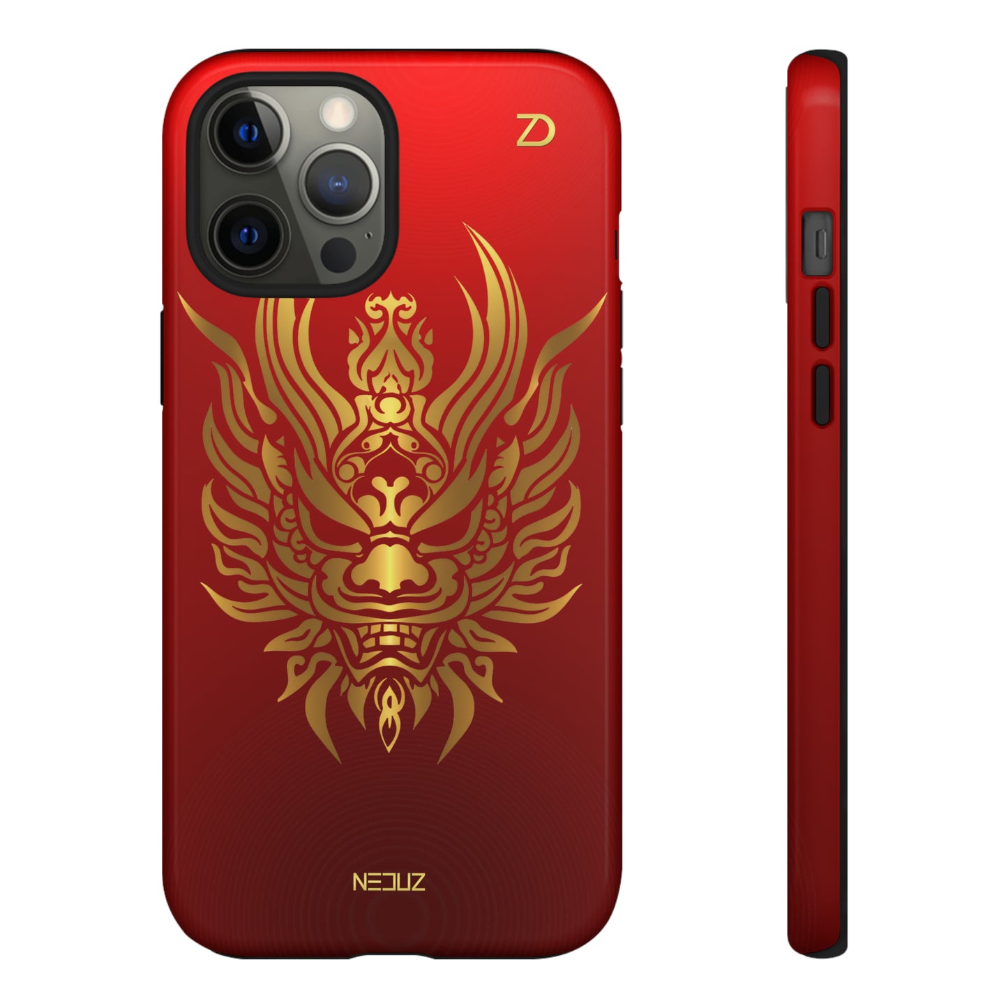 Neduz 龙 Lunar New Year Collection - Tough Cases with Chinese Dragon Design, Dual Layer Protection for Apple iPhone, Samsung Galaxy, Google Pixel