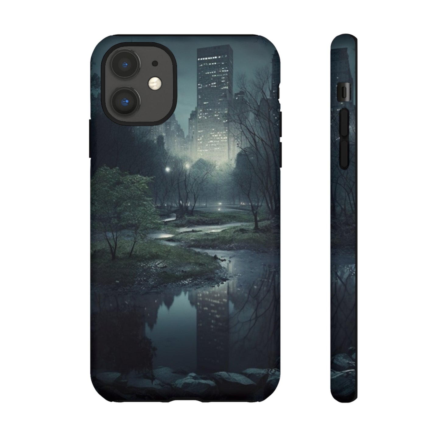 Phone Case for Samsung iphone google Central Park at night Tough Cases Maraheim Collection Neduz Designs