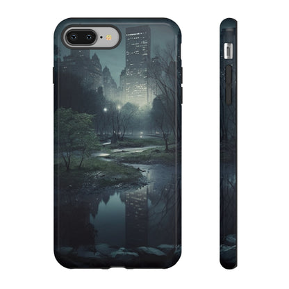 Phone Case for Samsung iphone google Central Park at night Tough Cases Maraheim Collection Neduz Designs