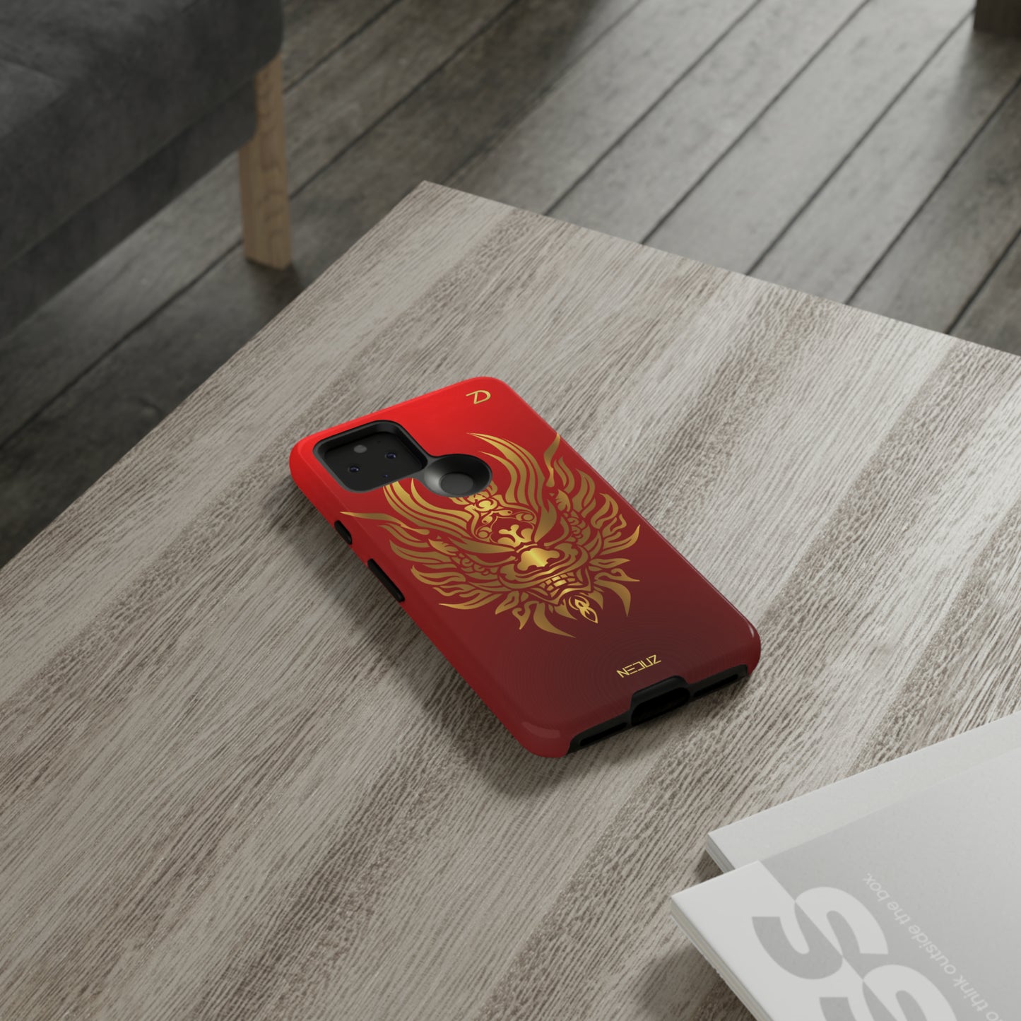 Neduz 龙 Lunar New Year Collection - Tough Cases with Chinese Dragon Design, Dual Layer Protection for Apple iPhone, Samsung Galaxy, Google Pixel