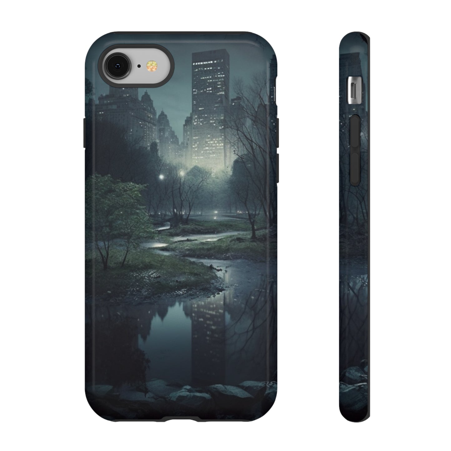 Phone Case for Samsung iphone google Central Park at night Tough Cases Maraheim Collection Neduz Designs