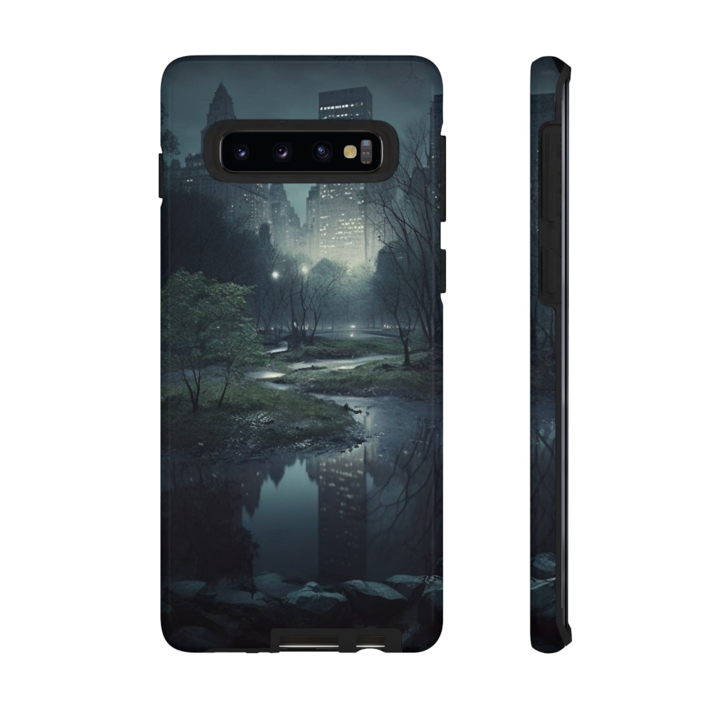 Phone Case for Samsung iphone google Central Park at night Tough Cases Maraheim Collection Neduz Designs