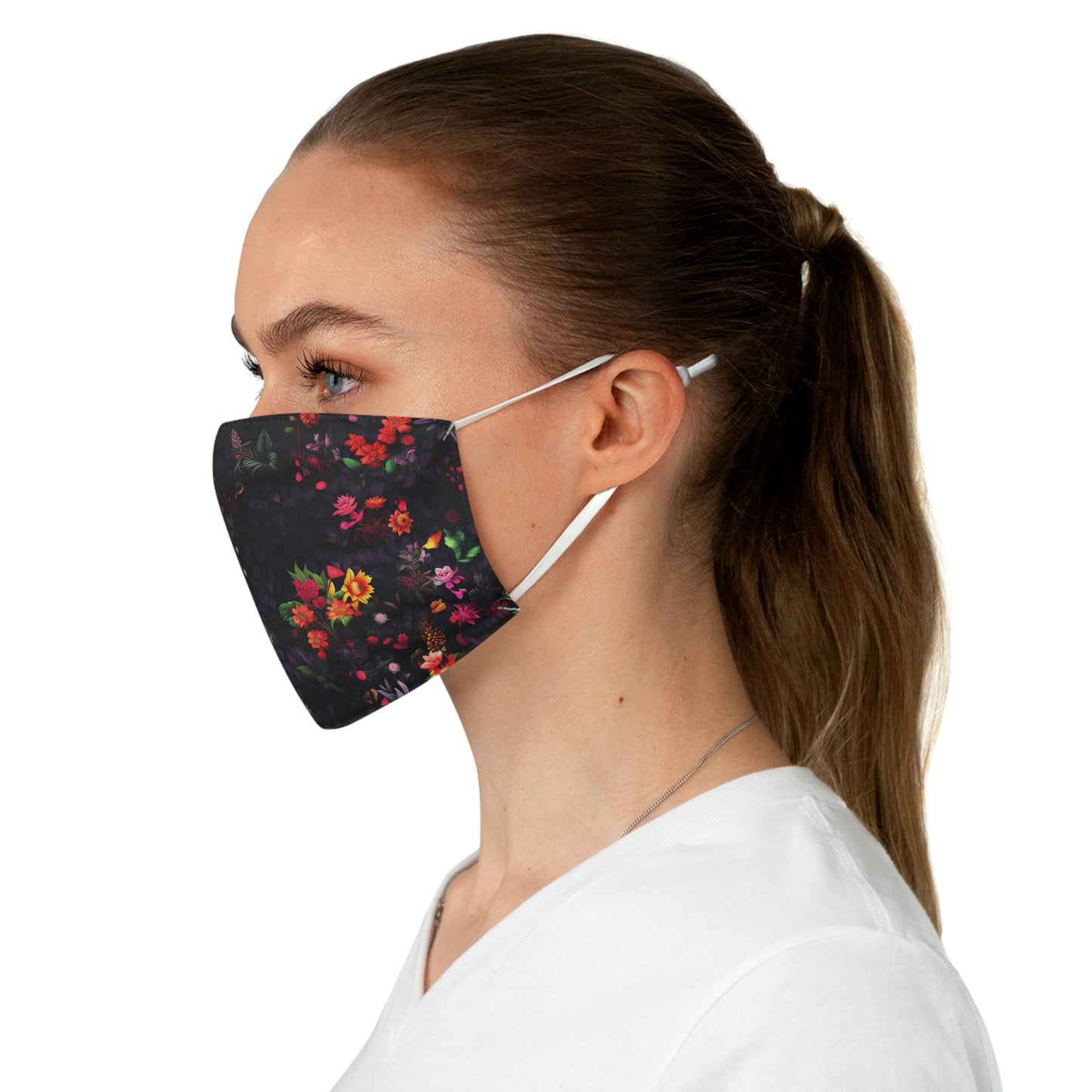 Neduz Designs Artified Floral Print Fabric Face Mask - Stylish and Protective