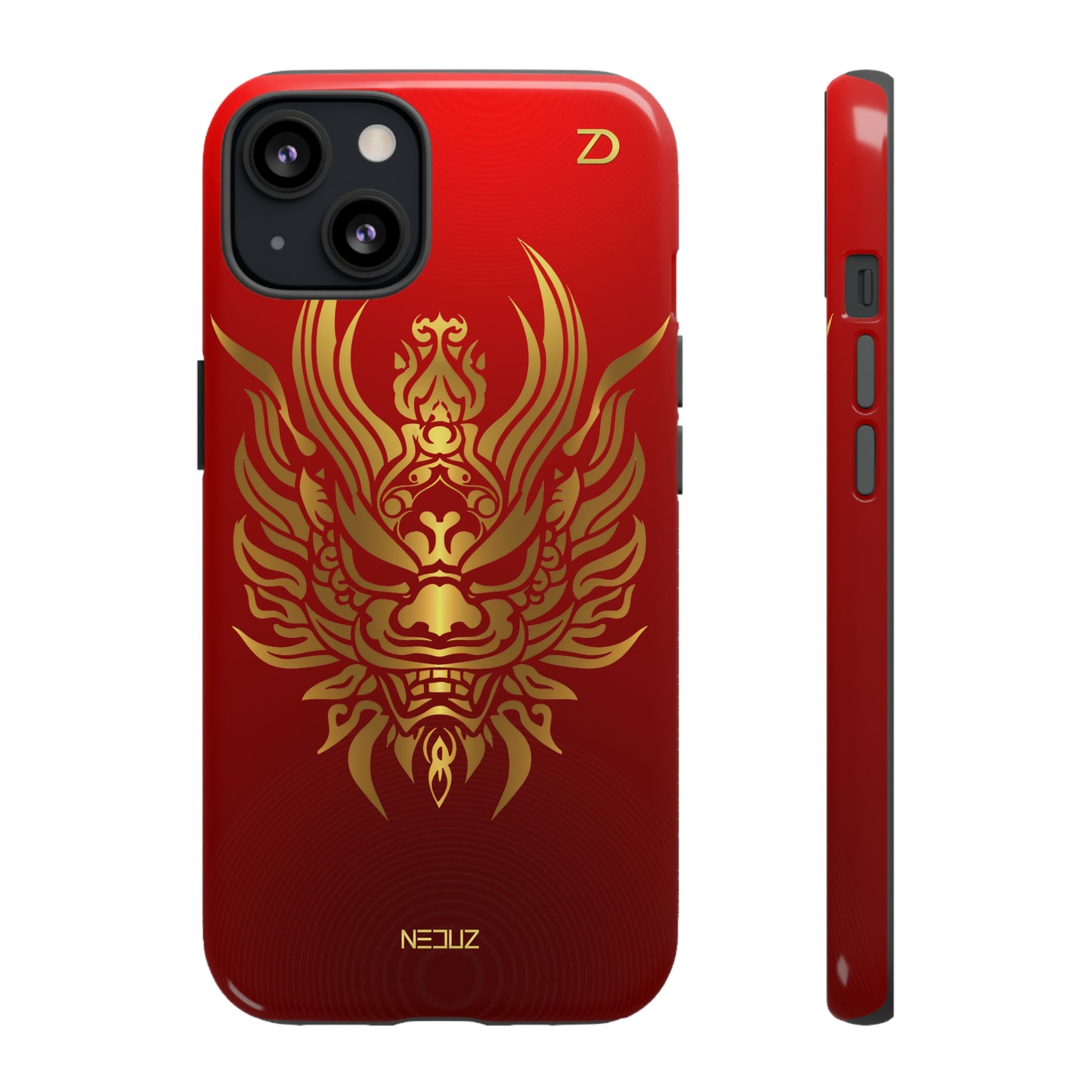 Neduz 龙 Lunar New Year Collection - Tough Cases with Chinese Dragon Design, Dual Layer Protection for Apple iPhone, Samsung Galaxy, Google Pixel