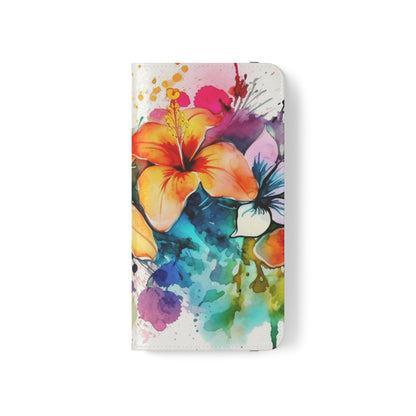 Flower Splash Flip Cases by Neduz Designs