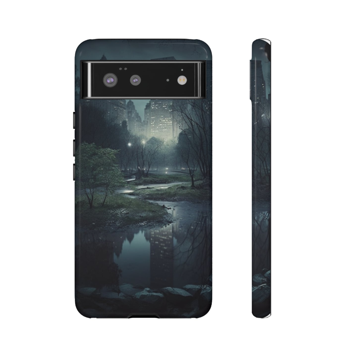 Phone Case for Samsung iphone google Central Park at night Tough Cases Maraheim Collection Neduz Designs