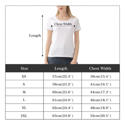 Neduz Womens Hand-Made Lotus Graphic T-Shirt