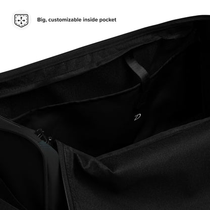 Neduz Sinus Duffle Bag - Versatile Polyester Travel & Gym Bag with Multiple Pockets and Padded Strap