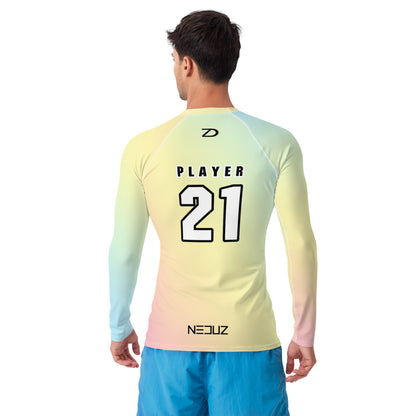 Neduz NDZ Men's Esports Rash Guard - UPF 50+, Comfortable, Slim-Fit
