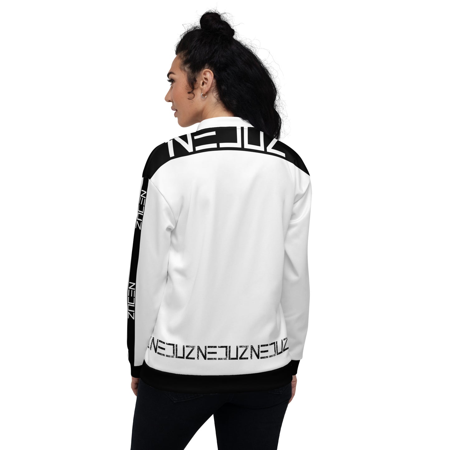 Neduz Merchs BW Unisex Bomber Jacket