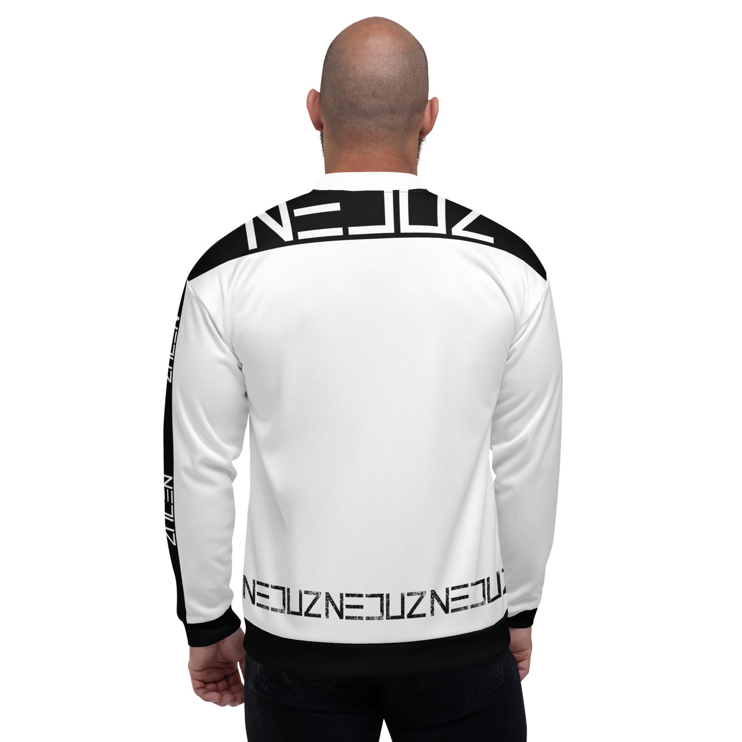 Neduz Merchs BW Unisex Bomber Jacket