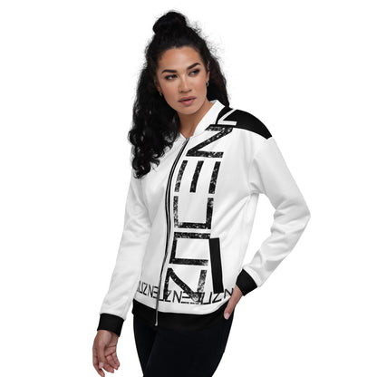 Neduz Merchs BW Unisex Bomber Jacket