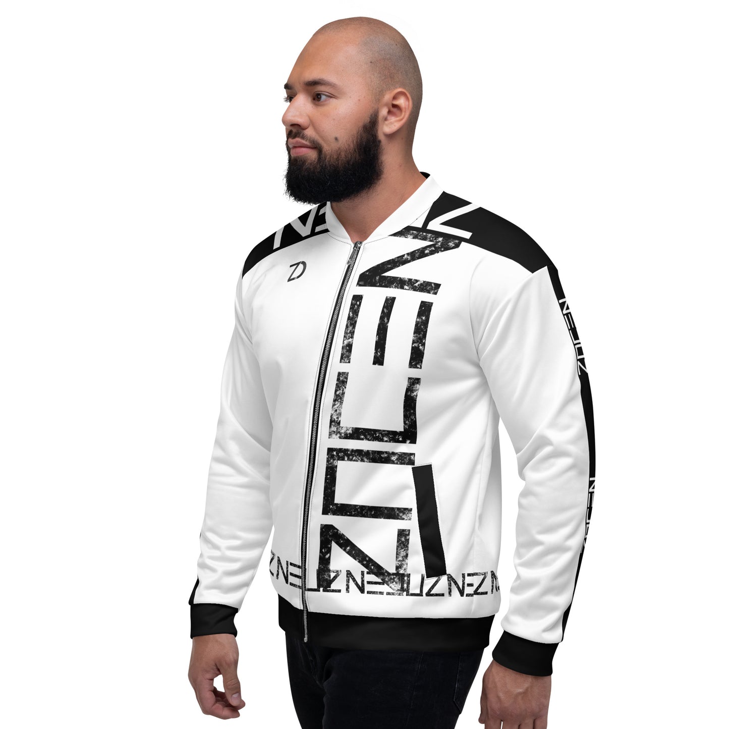 Neduz Merchs BW Unisex Bomber Jacket