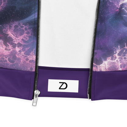 Neduz Elements Zephyr Purple Storm Unisex Bomber Jacket