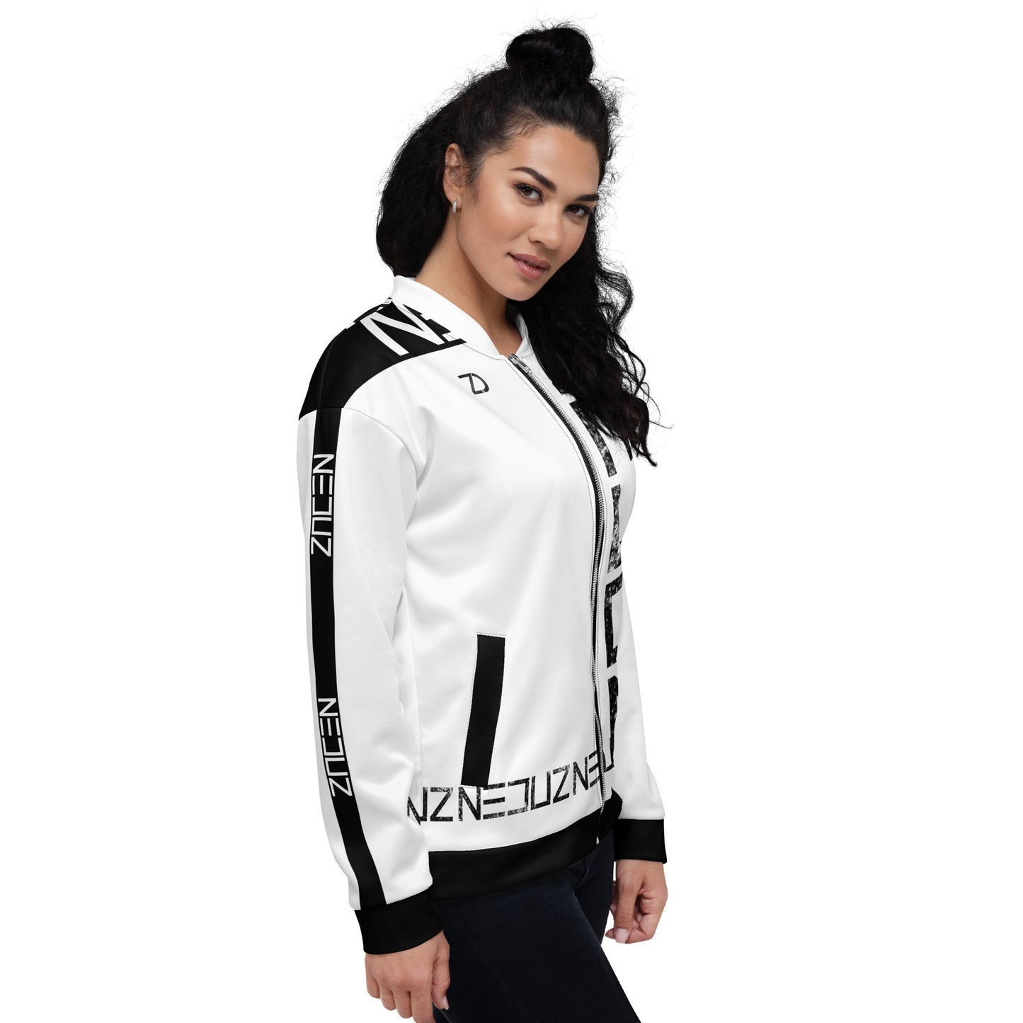 Neduz Merchs BW Unisex Bomber Jacket