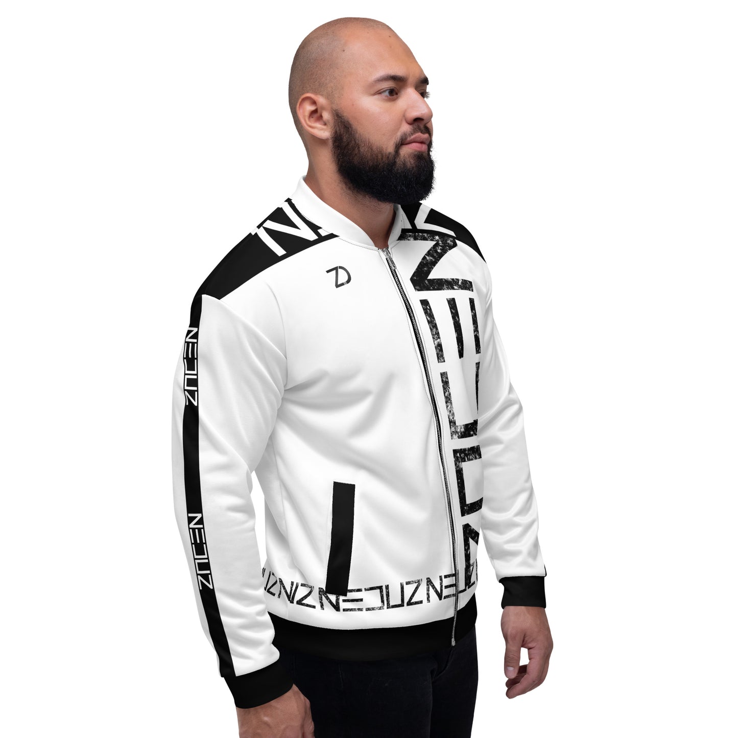 Neduz Merchs BW Unisex Bomber Jacket