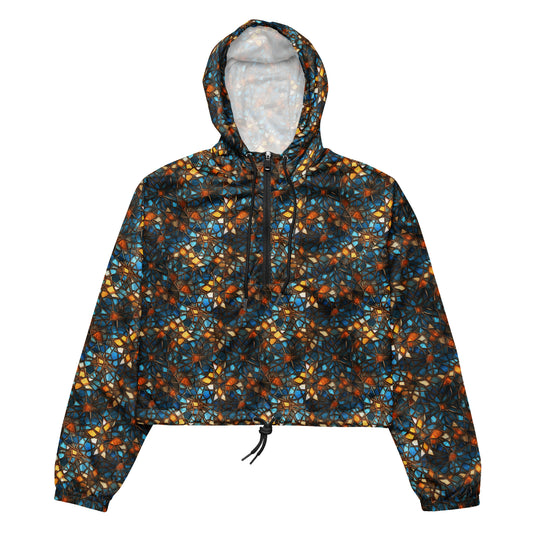 Neduz Mosaic Women’s cropped windbreaker