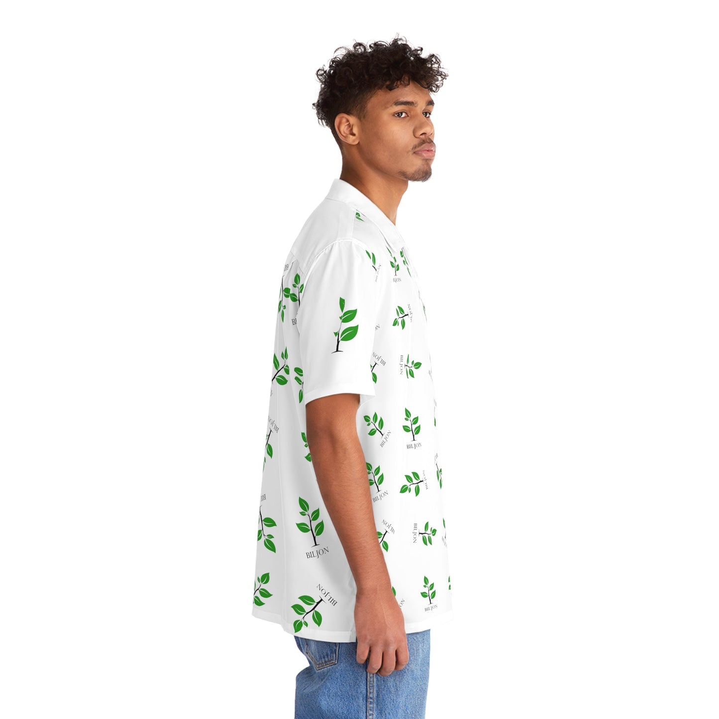 12 BILJON Seedlings Men’s Hawaiian Shirt by Neduz Designs
