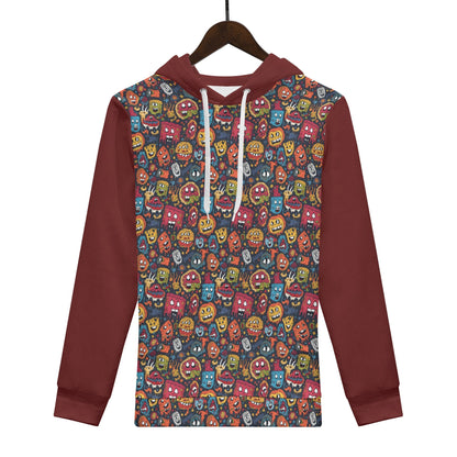 5 Caries POP Mens All Over Print Hoodie by Neduz Desgins