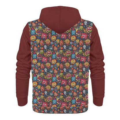 4 Caries POP Mens All Over Print Hoodie by Neduz Desgins